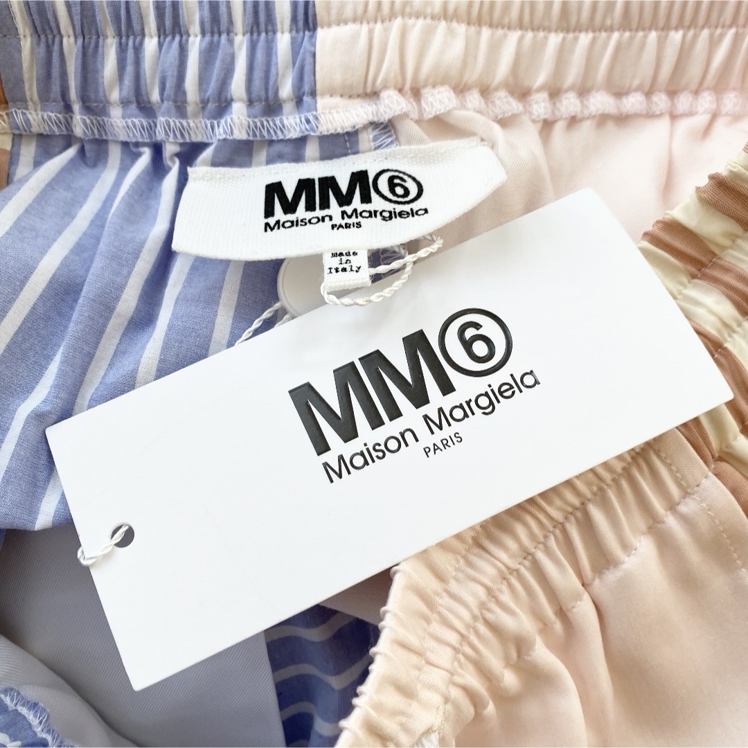 MM6(エムエムシックス)のMM6 Maison Margielaマルジェラ　マルチカラー カジュアルパンツ レディースのパンツ(カジュアルパンツ)の商品写真