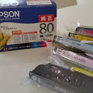 エプソン(EPSON)のEPSON インクカートリッジ IC6CL80 6色パック(その他)