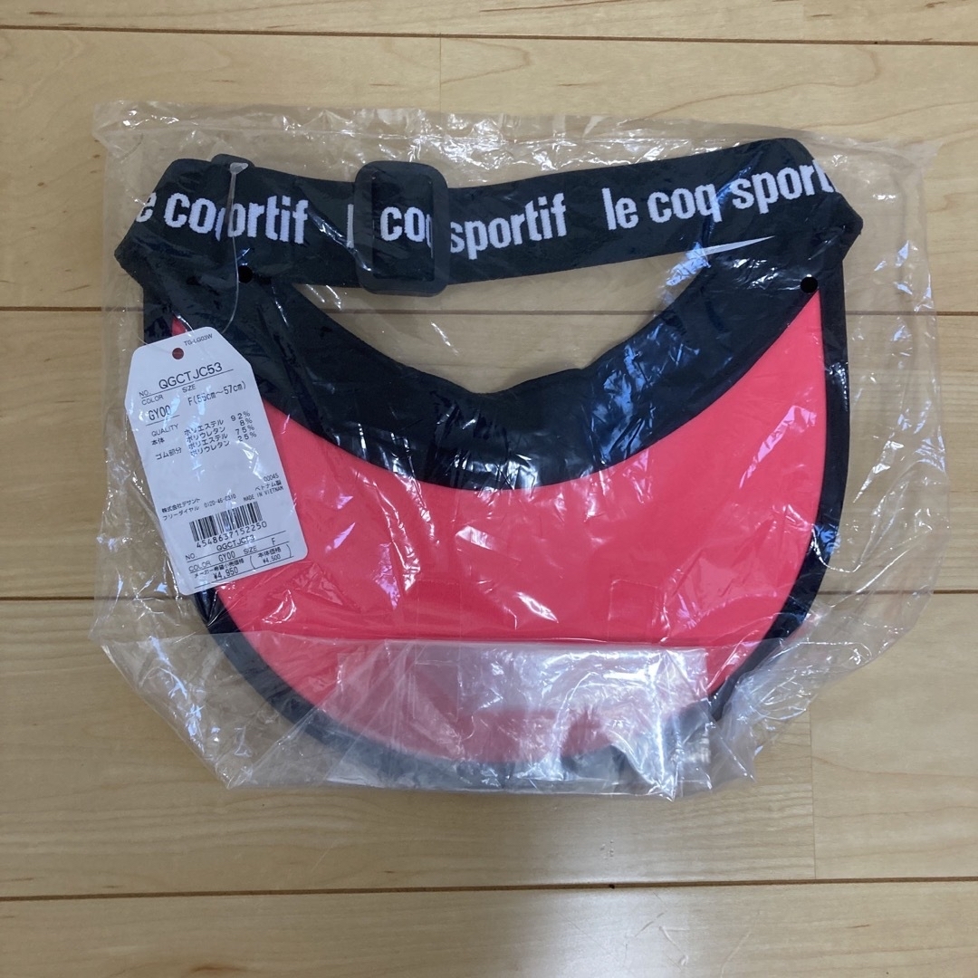 le coq sportif(ルコックスポルティフ)のルコックスポルティフ　ゴルフ レディース ゴルフウェア サンバイザー レディースの帽子(その他)の商品写真