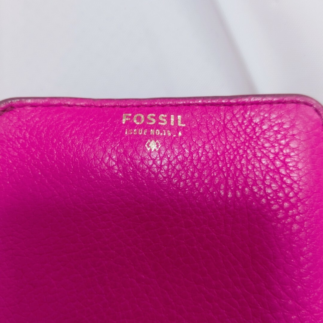 FOSSIL(フォッシル)の⑩FOSSIL フォッシル　二つ折り財布 レディースのファッション小物(財布)の商品写真