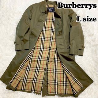 バーバリー(BURBERRY)の80's 英国製 Burberry's バルマカーンコート コットン100%(チェスターコート)