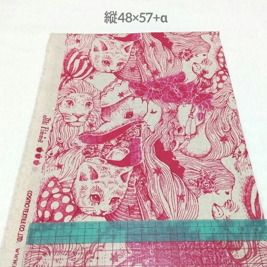 ⑬＊ジョリーポム＊ハギレ＊コラージュ/神話物語 ハンドメイドの素材/材料(生地/糸)の商品写真