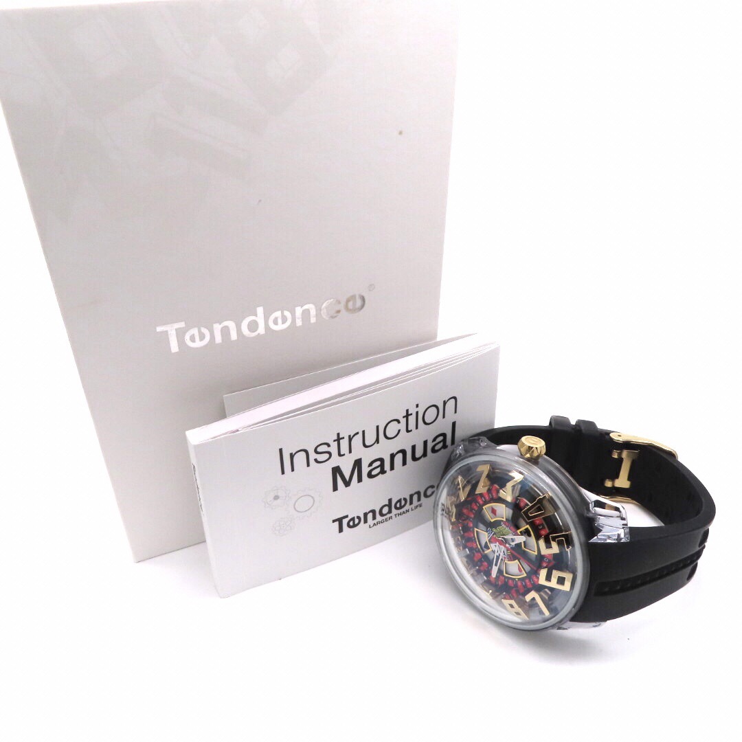 Tendence(テンデンス)の【キングドーム】Tendence ’テンデンス 時計’ブラックジャック☆極美品☆ メンズの時計(腕時計(アナログ))の商品写真