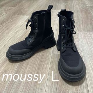 マウジー(moussy)のmoussy レースアップ　ブーツ(ブーツ)