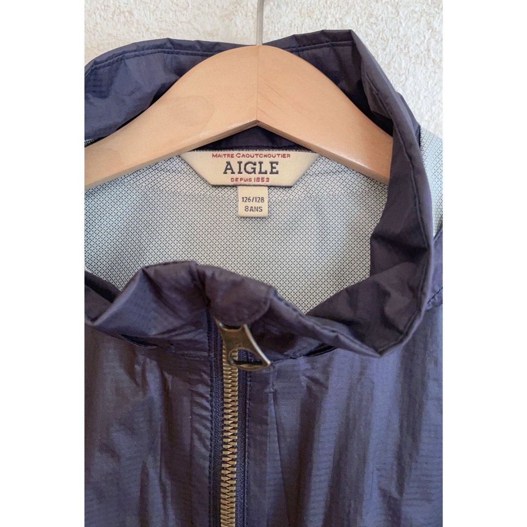 AIGLE(エーグル)のAIGLE エイグル　サイズ120　ウインドブレーカー　 キッズ/ベビー/マタニティのキッズ服男の子用(90cm~)(ジャケット/上着)の商品写真