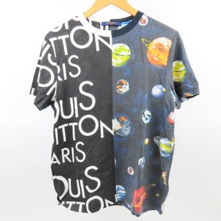 ルイヴィトン(LOUIS VUITTON)の美品 LOUIS VUITTON ルイヴィトン 服 トップス ギャラクシー M 半袖Ｔシャツ コットン マルチカラー メンズ【中古】(Tシャツ/カットソー(半袖/袖なし))