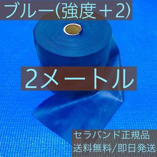 セラバンド(ブルー) 2メートル(トレーニング用品)