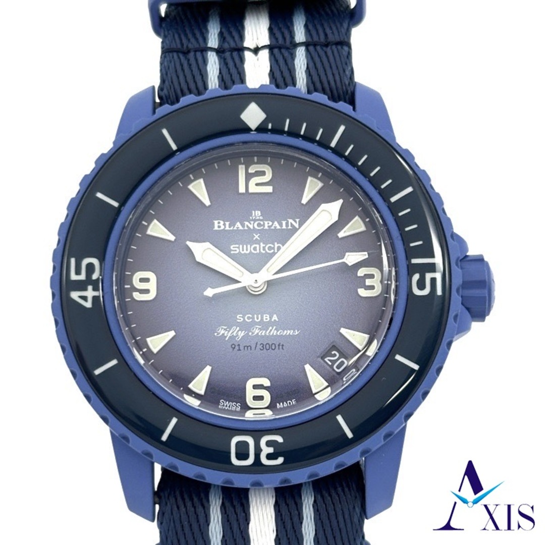 swatch(スウォッチ)のSwatch スウォッチ ブランパン×スウォッチ　フィフティファゾム S035A100 腕時計 メンズの時計(腕時計(アナログ))の商品写真