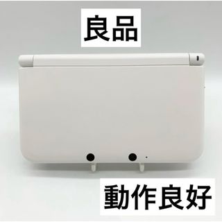 ニンテンドー3DS(ニンテンドー3DS)の【良品】ニンテンドー3DS LL ホワイト 本体 任天堂 動作品(携帯用ゲーム機本体)