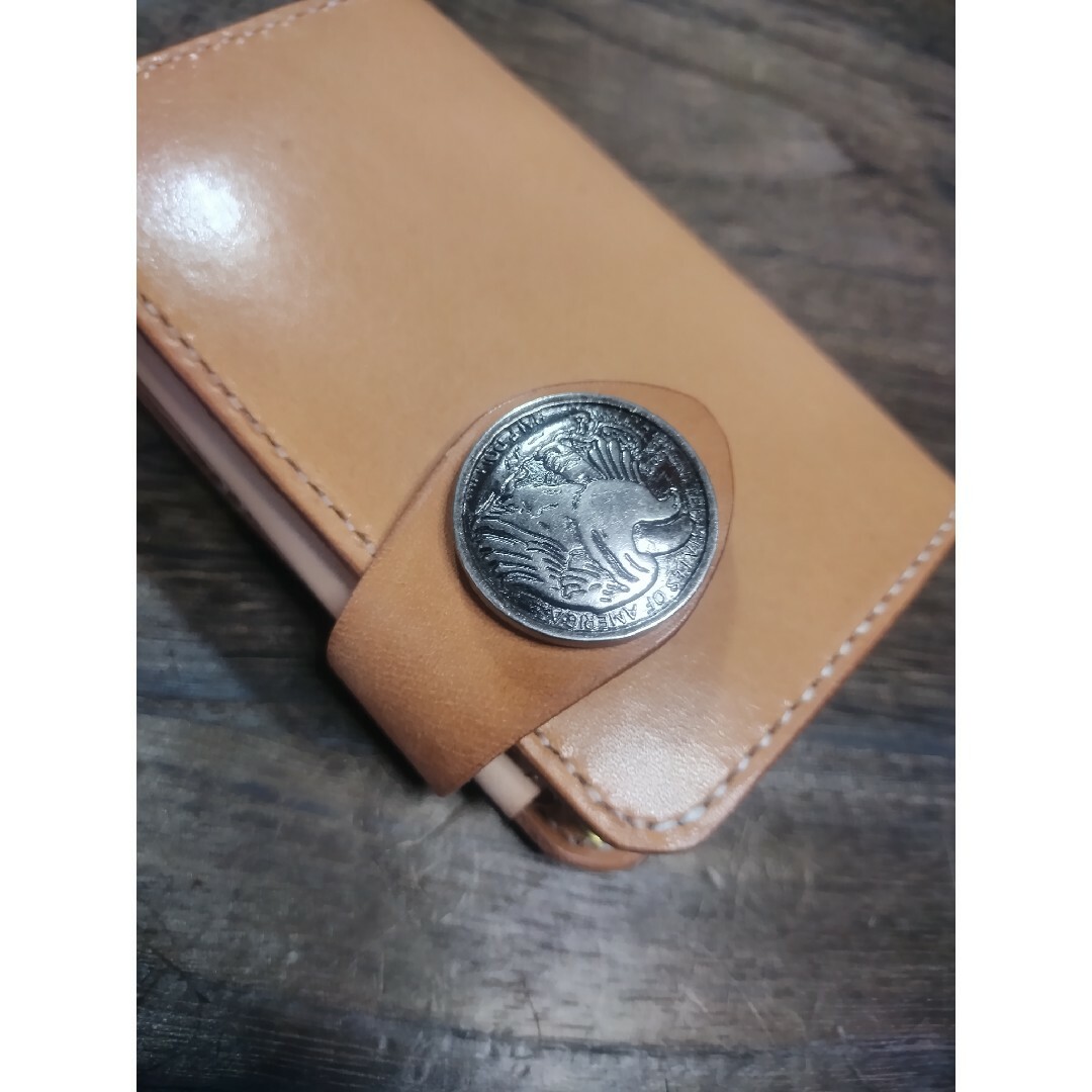 Middle Leather WalletミドルレザーウォレットFORANRO メンズのファッション小物(折り財布)の商品写真