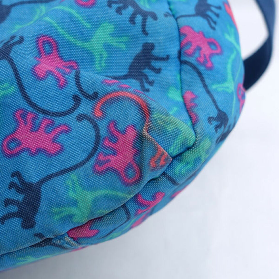 kipling(キプリング)のKIPLING / キプリング ◆ショルダーバッグ/総柄/ブルー×ピンク K15176-B23 【バッグ/バック/BAG/鞄/カバン】 レディースファッション【中古】 [0220479328] レディースのバッグ(ショルダーバッグ)の商品写真