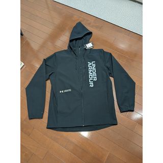 アンダーアーマー(UNDER ARMOUR)の新品 アンダーアーマー ジャケット XXL 1381347 ブラック 送料込(パーカー)