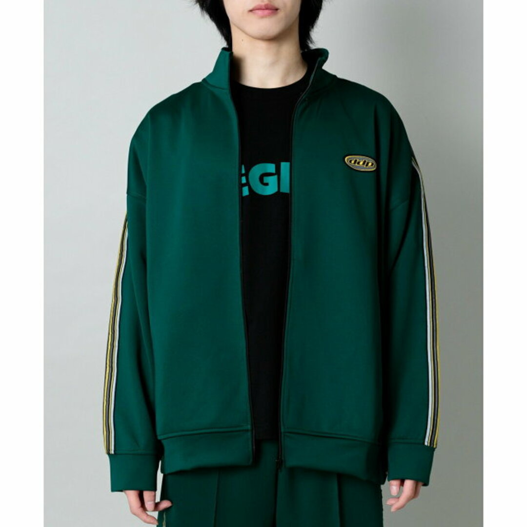 SENSE OF PLACE by URBAN RESEARCH(センスオブプレイスバイアーバンリサーチ)の【GREEN】ddp LINE TRACK JACKET Dimitri メンズのジャケット/アウター(その他)の商品写真