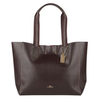 コーチ(COACH)の新品 コーチ COACH トートバッグ トート ペブル レザー オックスブラッド/メタリックチェリー(トートバッグ)