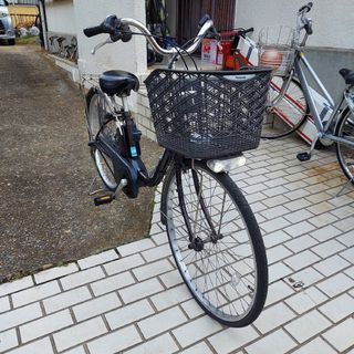 CHERIE 22インチ自転車 LEDライト　鍵付き