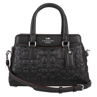 コーチ(COACH)の新品 コーチ COACH トートバッグ ミニ ダーシー キャリーオール ブラック(トートバッグ)