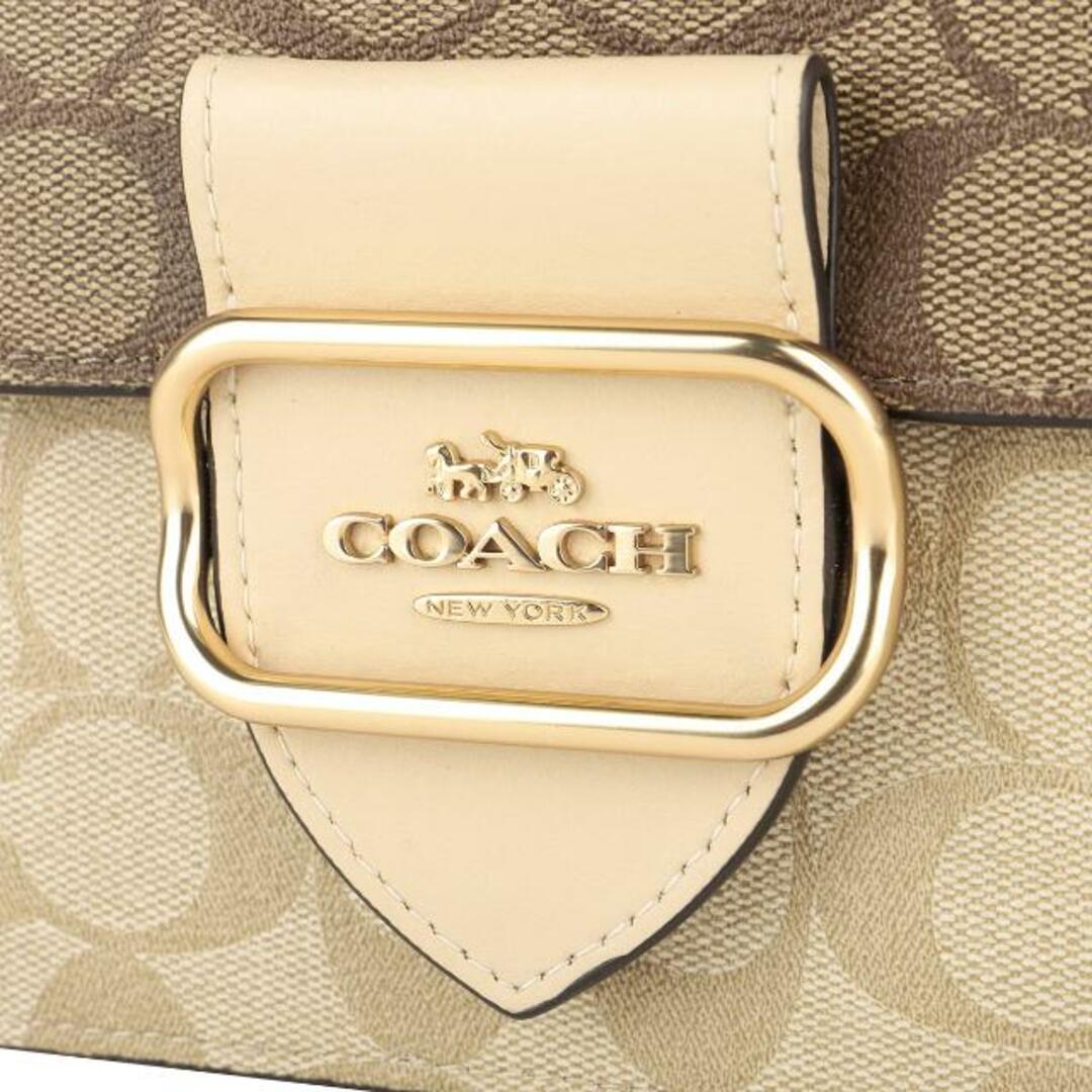 COACH(コーチ)の新品 コーチ COACH ショルダーバッグ LARGE MORGAN SQUARE CROSSBODY ライトカーキマルチ レディースのバッグ(ショルダーバッグ)の商品写真