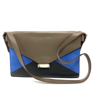 セリーヌ(celine)のセリーヌ CELINE 斜め掛けバッグ ショルダーバッグ レザー ブラウン(ショルダーバッグ)