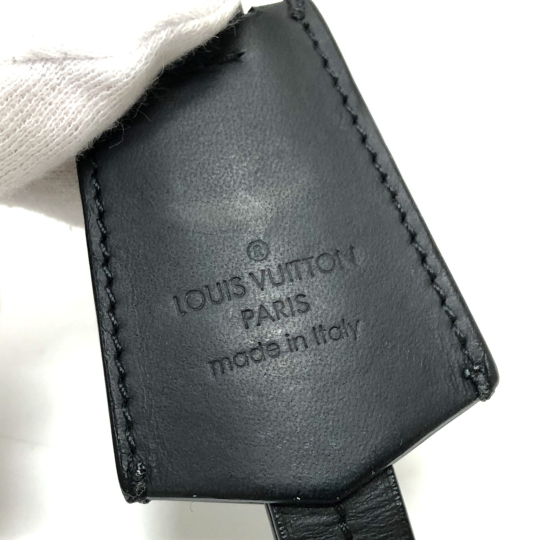 LOUIS VUITTON(ルイヴィトン)のルイヴィトン LOUIS VUITTON LVクロッシュクレ M68020 キーリング キーホルダー レザー ブラック メンズのファッション小物(キーホルダー)の商品写真