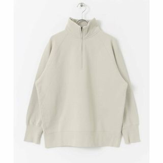 アーバンリサーチドアーズ(URBAN RESEARCH DOORS)の【L.BEIGE】コットンインレイハーフZIPプルオーバー(カットソー(長袖/七分))