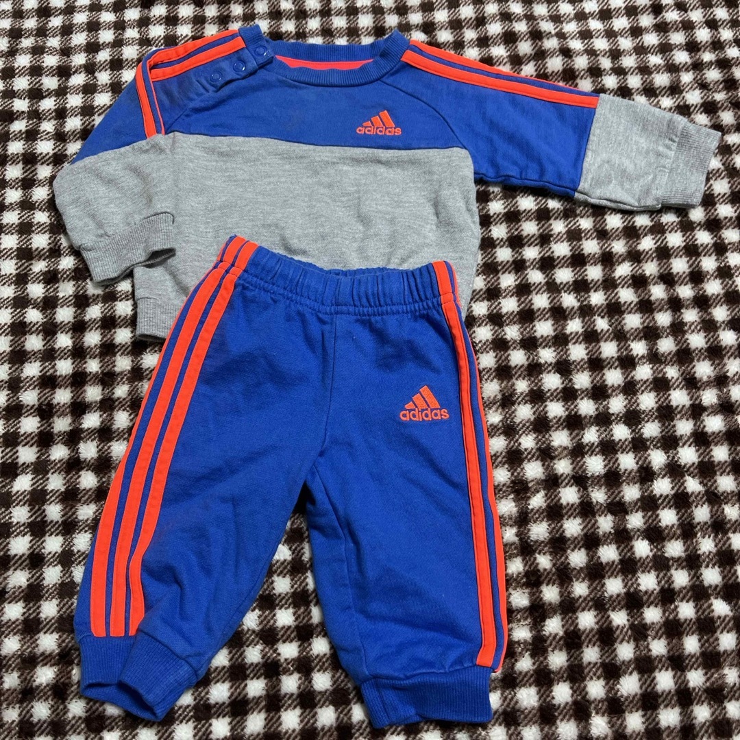 adidas(アディダス)のadidas 上下セット 60cm キッズ/ベビー/マタニティのベビー服(~85cm)(その他)の商品写真