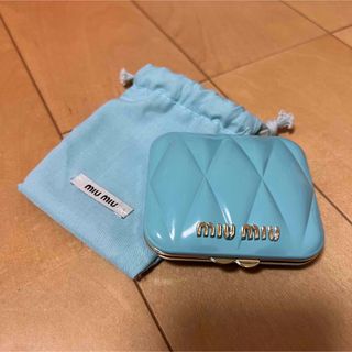 ミュウミュウ(miumiu)のmiumiu ノベルティ　ミラー(ミラー)