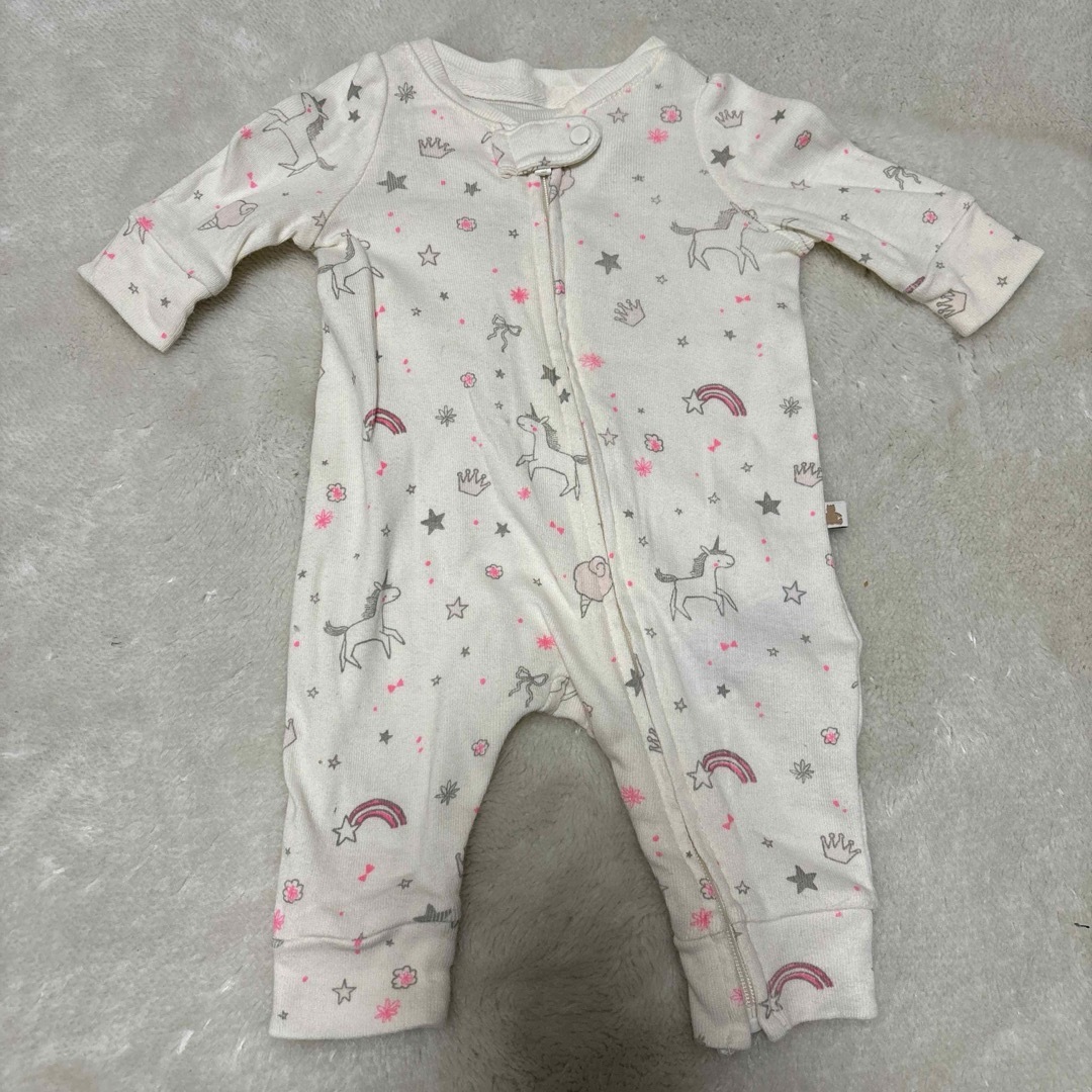 babyGAP(ベビーギャップ)の【babyGAP】新生児 ロンパース セット キッズ/ベビー/マタニティのベビー服(~85cm)(ロンパース)の商品写真