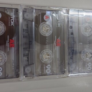 TDK オーディオカセットテープ AE-90 3本セット(その他)
