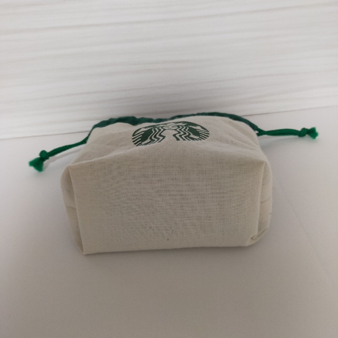 Starbucks Coffee(スターバックスコーヒー)の巾着　ハンドメイド ハンドメイドのファッション小物(ポーチ)の商品写真