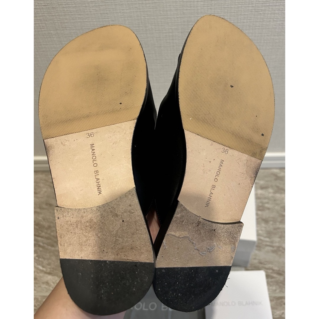 MANOLO BLAHNIK(マノロブラニク)の⭐︎さま専用 マノロブラニク サンダル 36 レディースの靴/シューズ(サンダル)の商品写真