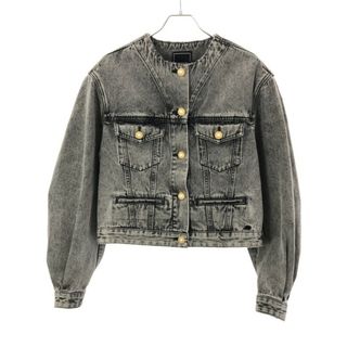 ヤコブコーエン(JACOB COHEN)のJACOB COHEN ヤコブコーエン 23AW ストーンウォッシュ パールボタンデニムジャケット  グレー 40(Gジャン/デニムジャケット)