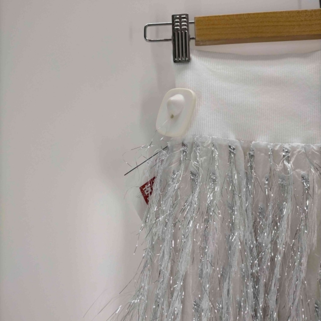MAISON SPECIAL(メゾンスペシャル) フリンジチュールスカート レディースのスカート(その他)の商品写真
