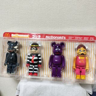 BE@RBRICK - ゴジラVSマクドナルド  BE@RBRICK 4体セット 当選品 バーディー