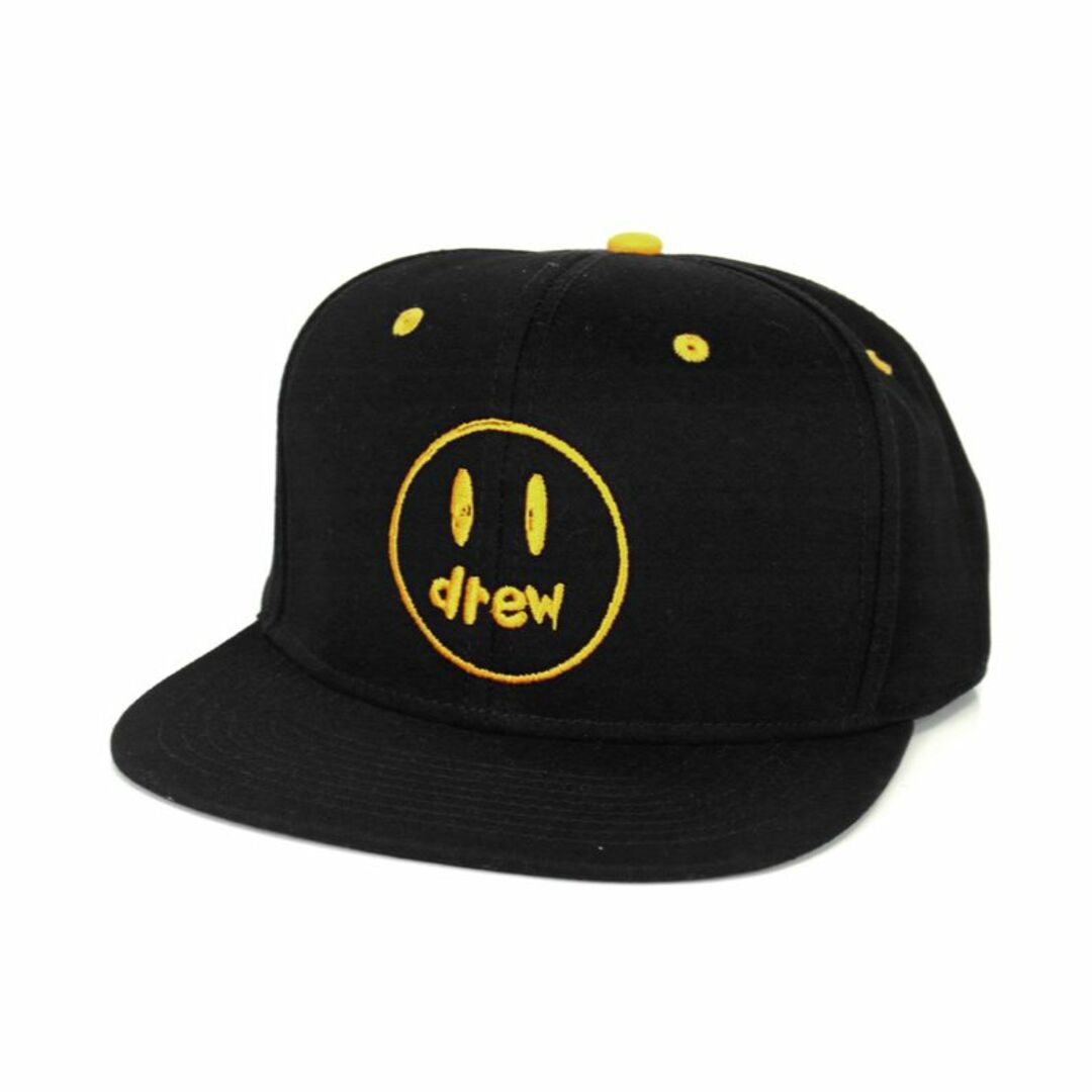 【新品・未使用】ドリューハウス マスコット ロゴ キャップ  帽子ツバはまっすぐなのでしょうか
