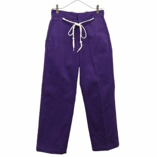 ディッキーズ(Dickies)のディッキーズ エフィレボルコラボ オリエンス別注   ロゴプリント ワーク パンツ O パープル Dickies Oriens EFILEVOL メンズ 【中古】  【240209】(ワークパンツ/カーゴパンツ)