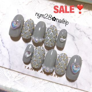 SALE❣️オーバル★ グレーキルティング🕊‎ 現品