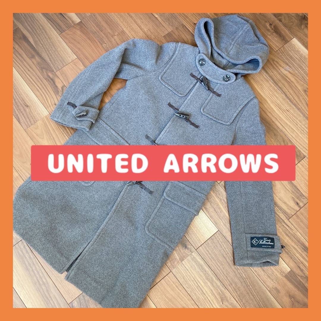 BEAUTY&YOUTH UNITED ARROWS(ビューティアンドユースユナイテッドアローズ)の♥︎ UNITED ARROWS ダッフルコート　サイズM レディースのジャケット/アウター(ダッフルコート)の商品写真