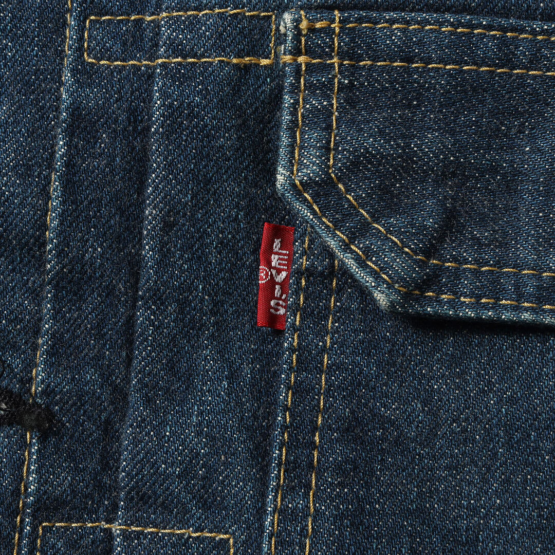 Levis リーバイス ジャケット サイズ:38 90s 1950年代復刻 507 2nd デニムジャケット 71507-XX 日本製 インディゴ  アウター Gジャン ブルゾン 上着【メンズ】【中古】