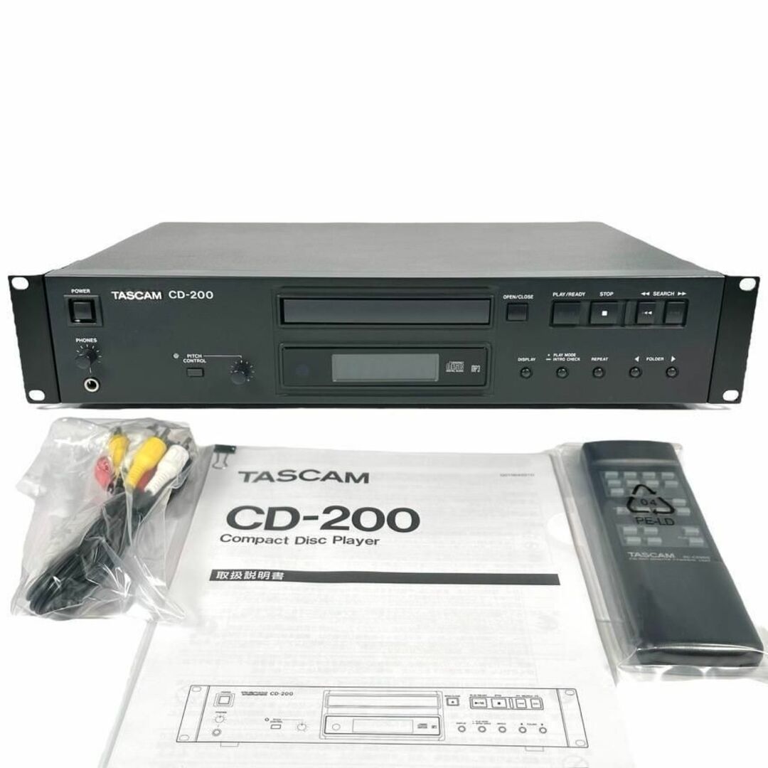 ◆優良動作美品◆TASCAM CDプレーヤー 業務用 CD-200