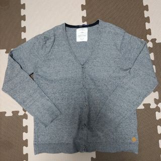 ザラ(ZARA)のzara カーディガン グレー 11-12歳 約150cm(カーディガン)