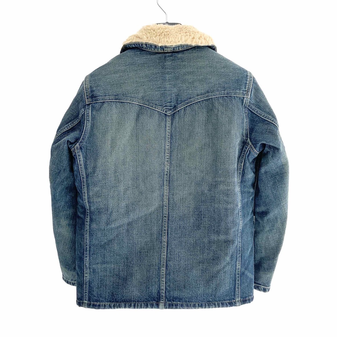 RRL(ダブルアールエル)の23FW RRL ダブルアールエル デニム ランチ ジャケット ピーコート XS メンズのジャケット/アウター(Gジャン/デニムジャケット)の商品写真