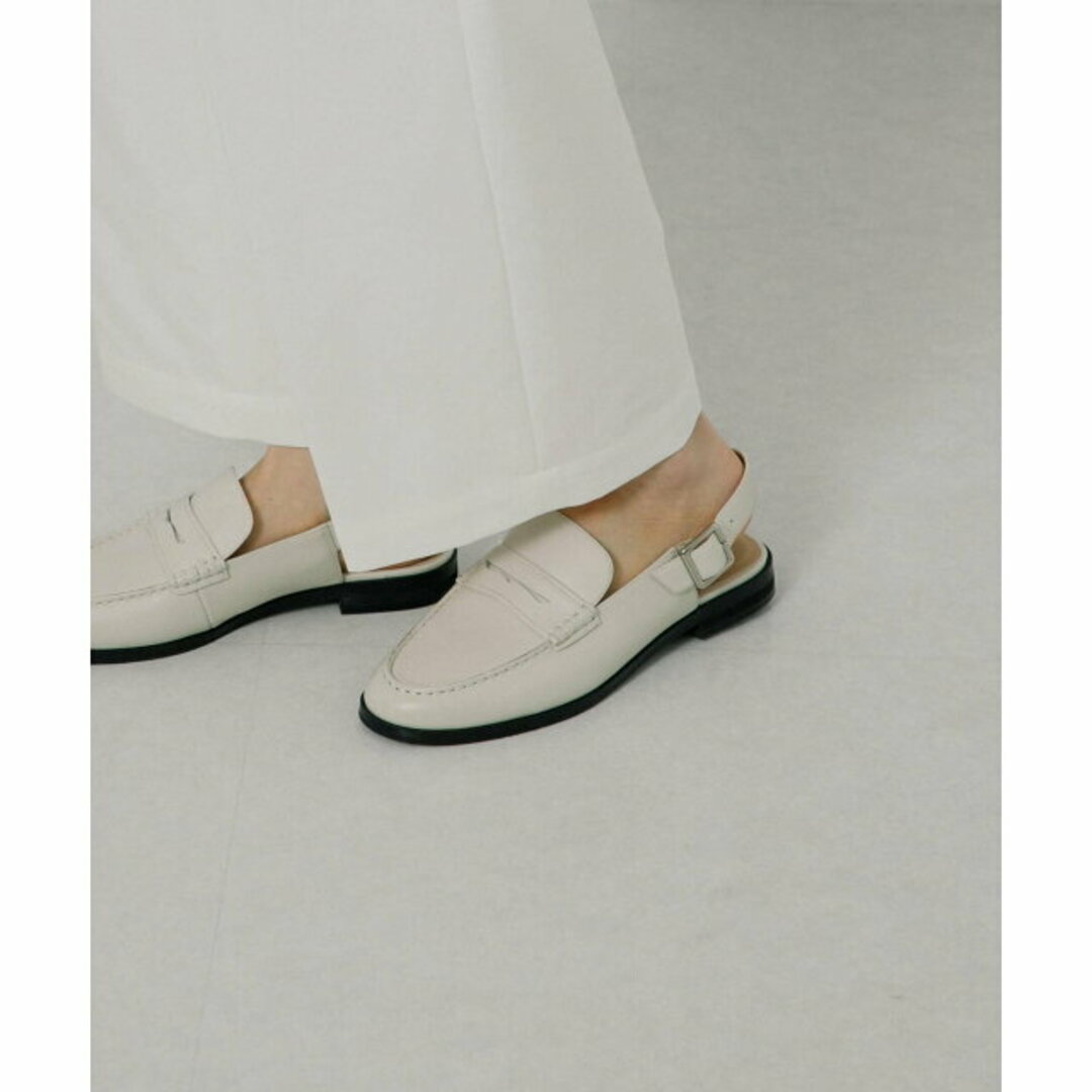 URBAN RESEARCH(アーバンリサーチ)の【WHITE】【37】バックストラップローファー レディースの靴/シューズ(ローファー/革靴)の商品写真