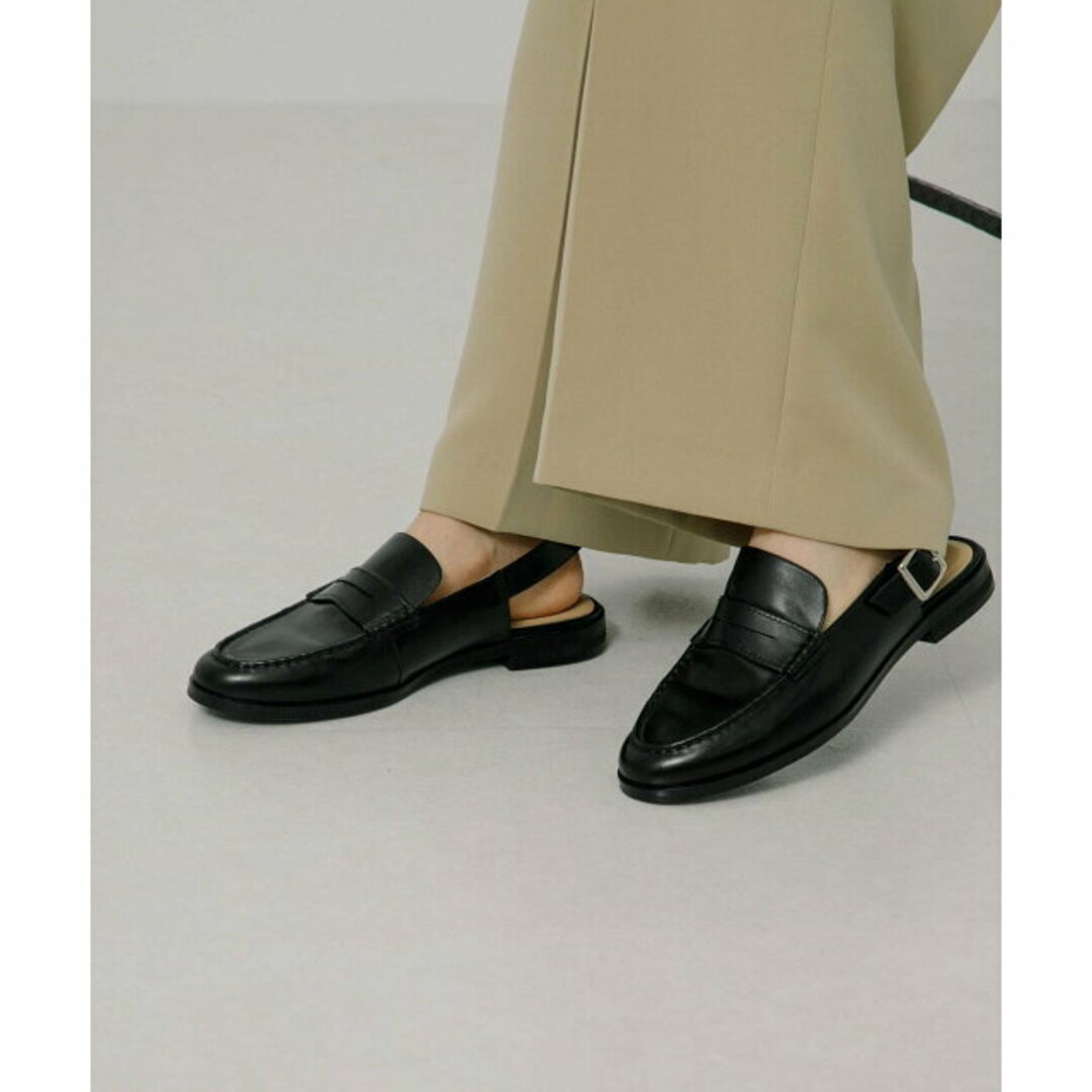 URBAN RESEARCH(アーバンリサーチ)の【BLACK】【38】バックストラップローファー レディースの靴/シューズ(ローファー/革靴)の商品写真