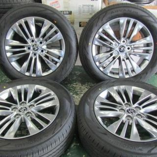 トヨタ(トヨタ)の【新車外し品】トヨタ　40系　アルファード　Zグレード純正　225/60R18(タイヤ・ホイールセット)