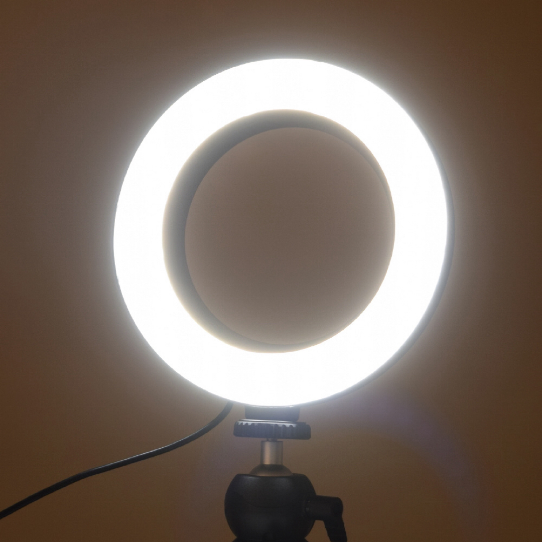 ETSUMI(エツミ)のエツミ｜ETSUMI E-2253 LEDリングライト 6インチ スマホ/家電/カメラのカメラ(ストロボ/照明)の商品写真