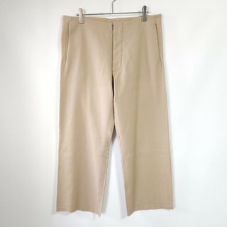 マルタンマルジェラ(Maison Martin Margiela)の01AW Martin Margiela マックイーンパンツ ベージュ(スラックス)