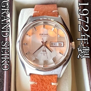 グランドセイコー(Grand Seiko)の 希少！3面カットガラス グランドセイコー 6146-8050  ケース付き(腕時計(アナログ))