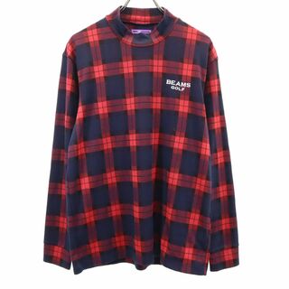 ビームス(BEAMS)のビームス ゴルフ 日本製 長袖 Tシャツ XL BEAMS ロンT メンズ 古着 【240209】(Tシャツ/カットソー(七分/長袖))