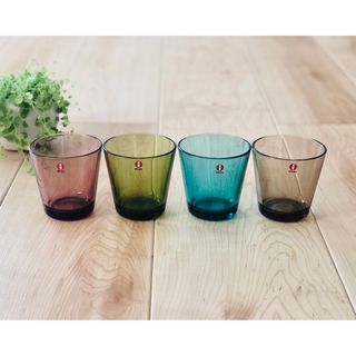 イッタラ(iittala)のiittala（イッタラ）カルティオ　タンブラー　4色セット(グラス/カップ)