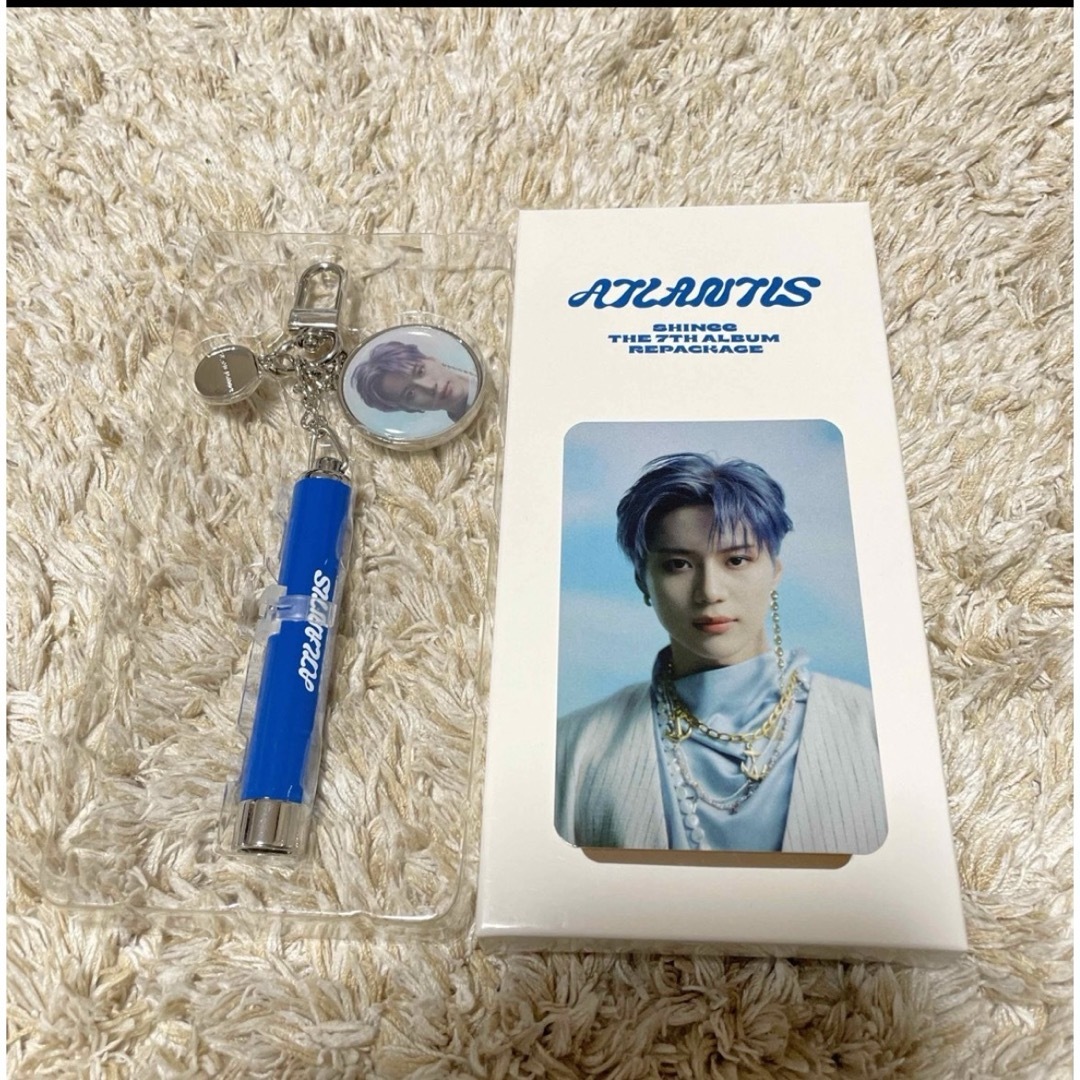 SHINee(シャイニー)の新品 テミン TAEMIN Atlantis フォトプロジェクションキーリング  エンタメ/ホビーのタレントグッズ(アイドルグッズ)の商品写真